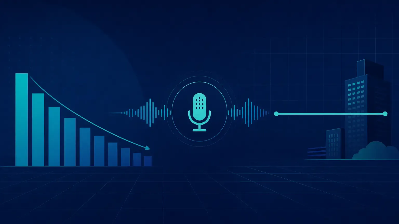 Enterprise transcription pricing comparison showing volume discounts versus fixed-rate billing