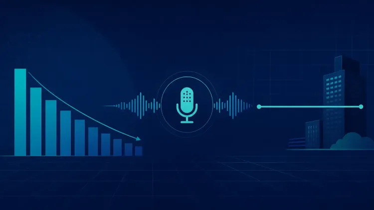Enterprise transcription pricing comparison showing volume discounts versus fixed-rate billing